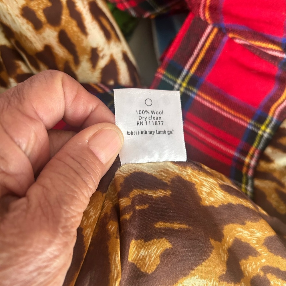 L.A.M.B. Red Plaid Dress - Picture 10 of 15
